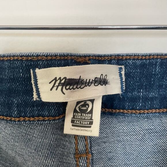 NWOT Madewell Curvy Stovepipe Jeans‎ Pendleton Wash Size 26 NN571 - Picture 6 of 10